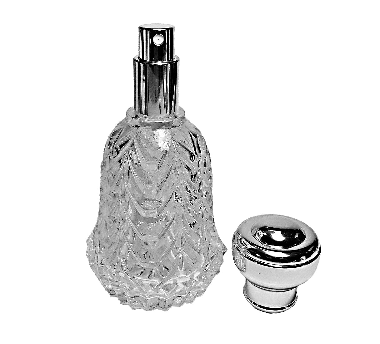 Men's perfume glass bottles