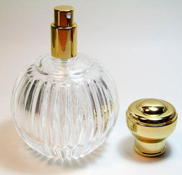 crystal perfume bottle