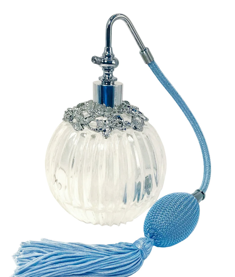 Unique Perfume Bottle With Bulb And Tassel Spray Mounting