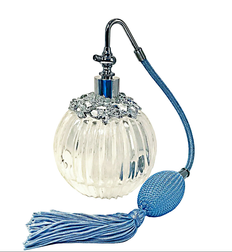 Unique Perfume Bottle With Bulb And Tassel Spray Mounting