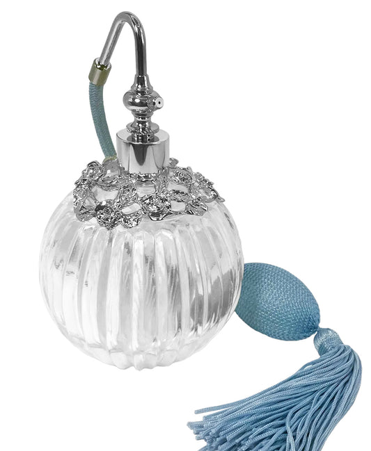 Unique Perfume Bottle With Bulb And Tassel Spray Mounting