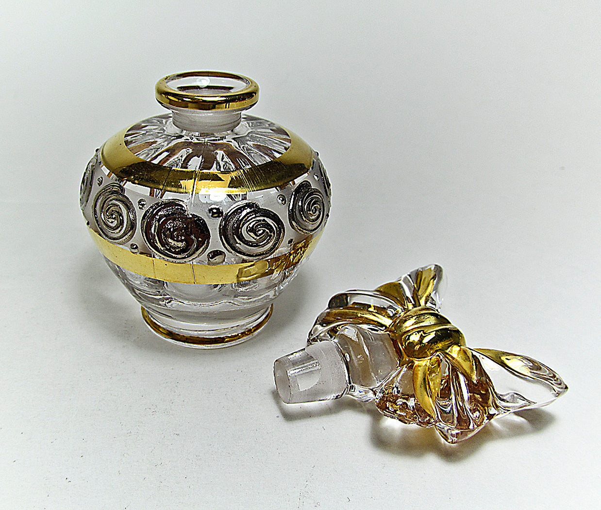 Murano crystal fragrance flacon