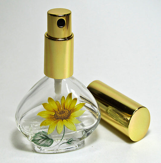 Floral Purse glass perfume bottle