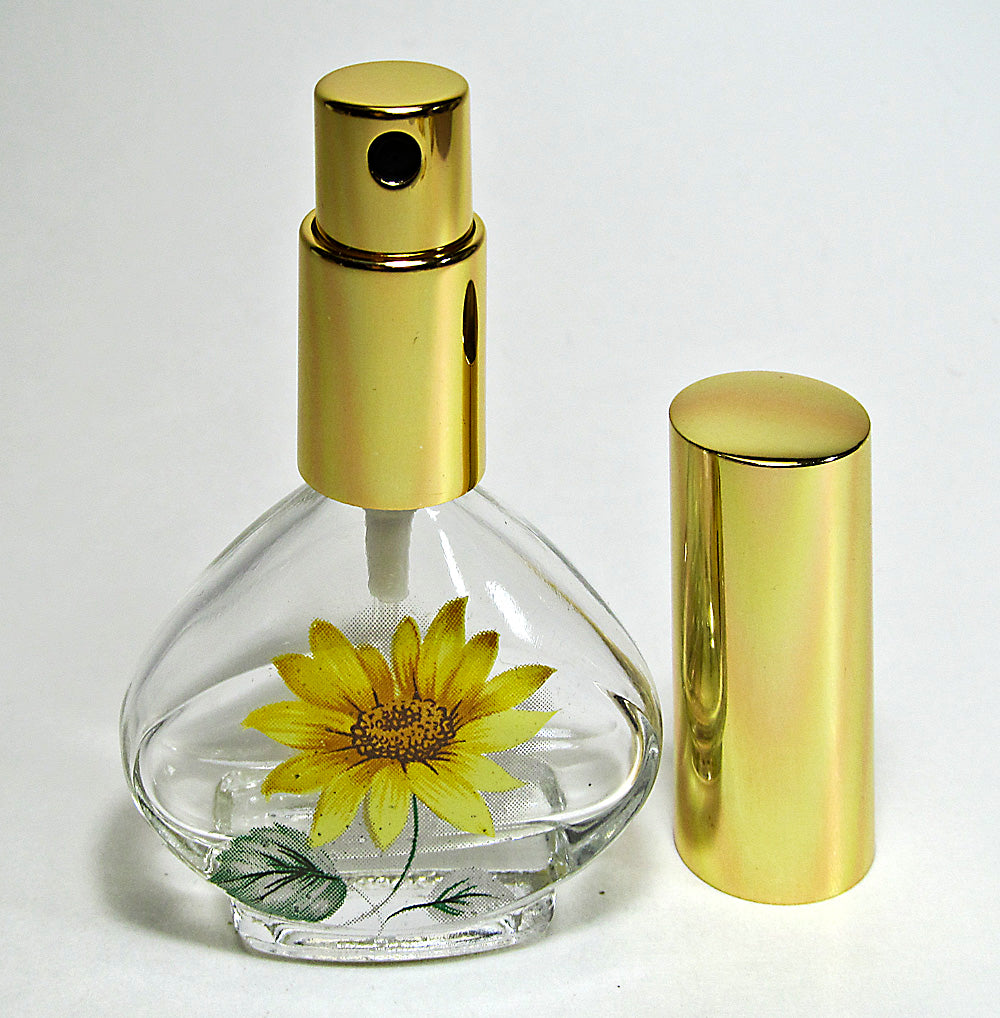 Floral Purse glass perfume bottle