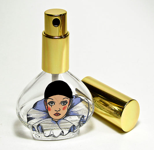 Floral Purse glass perfume bottle