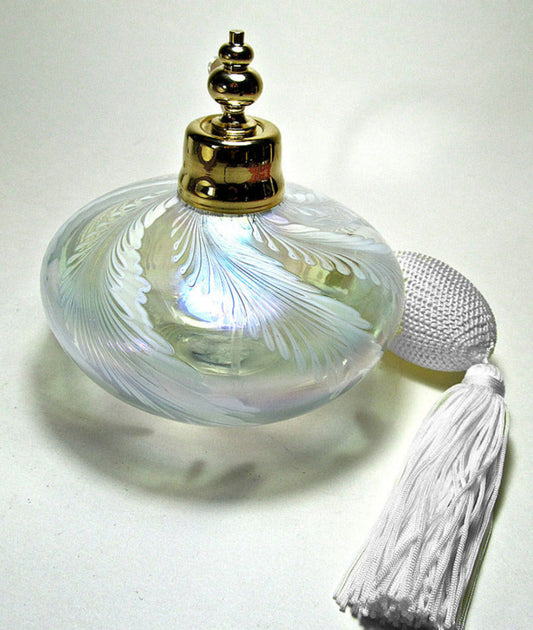 Art glass atomizer bottle