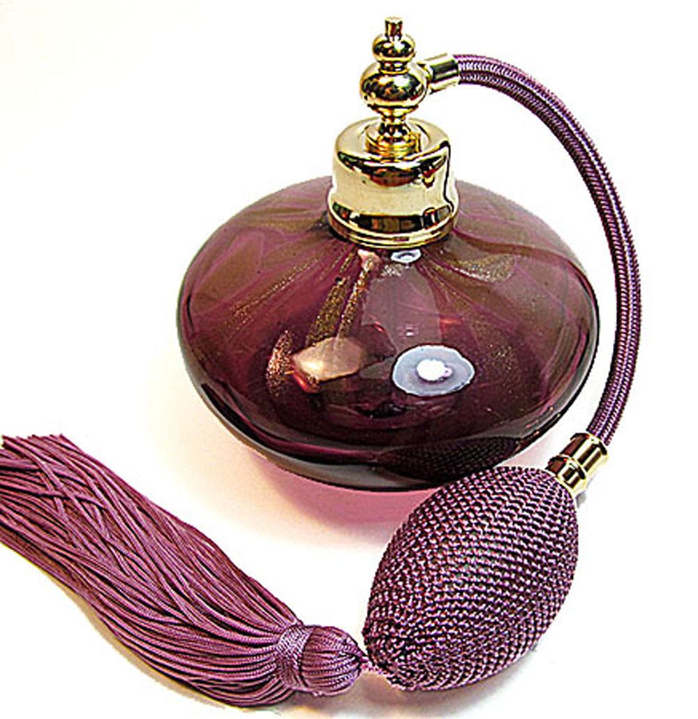 Vintage atomizer perfume bottle