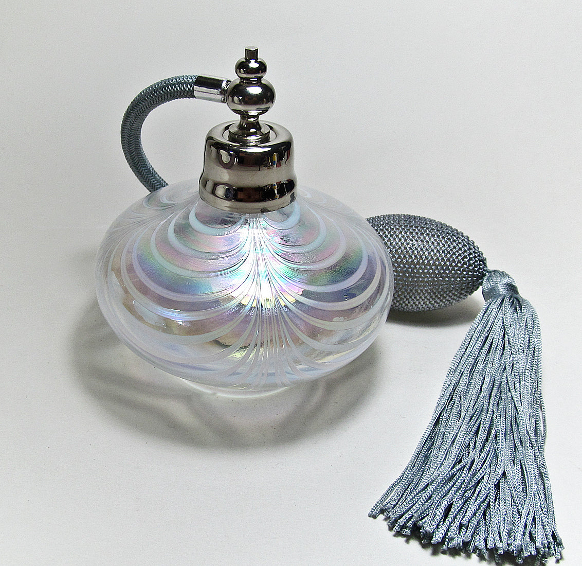 art glass perfume atomizer