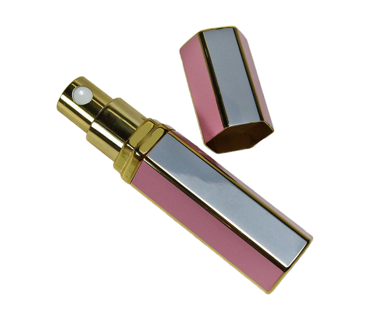 Hexagon shape purse perfume atomizer