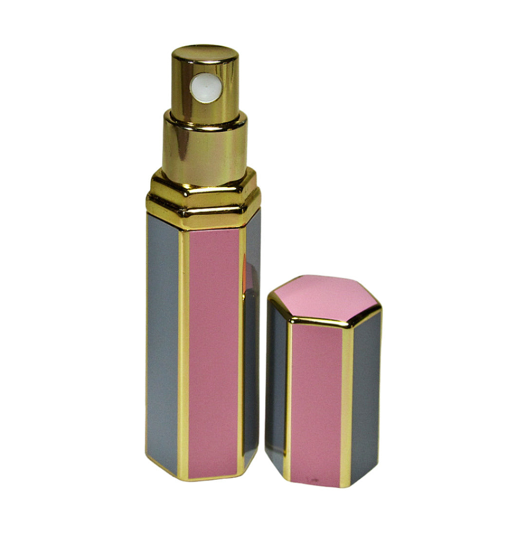 Hexagon shape purse perfume atomizer