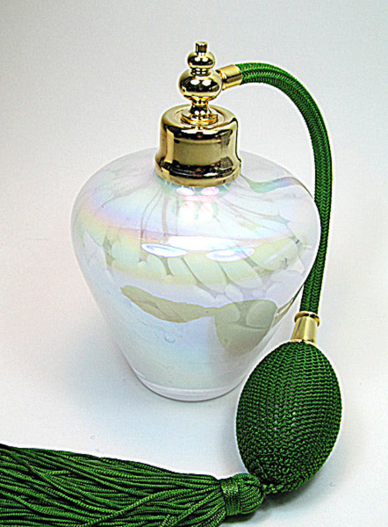 Art hand made perfume atomizer bottle with bulb spray mounting