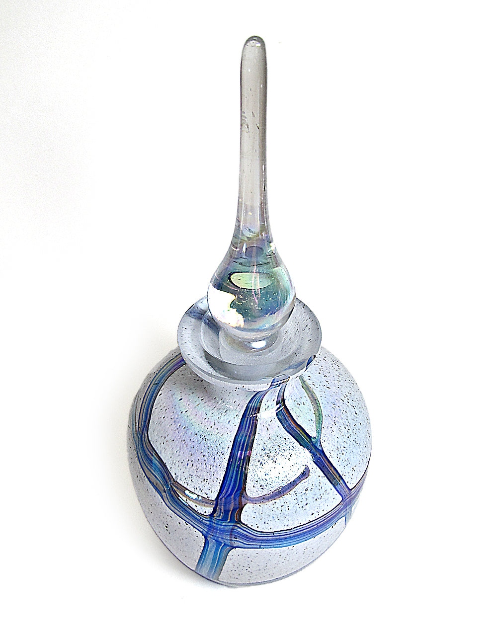 Art perfume bottle with stopper