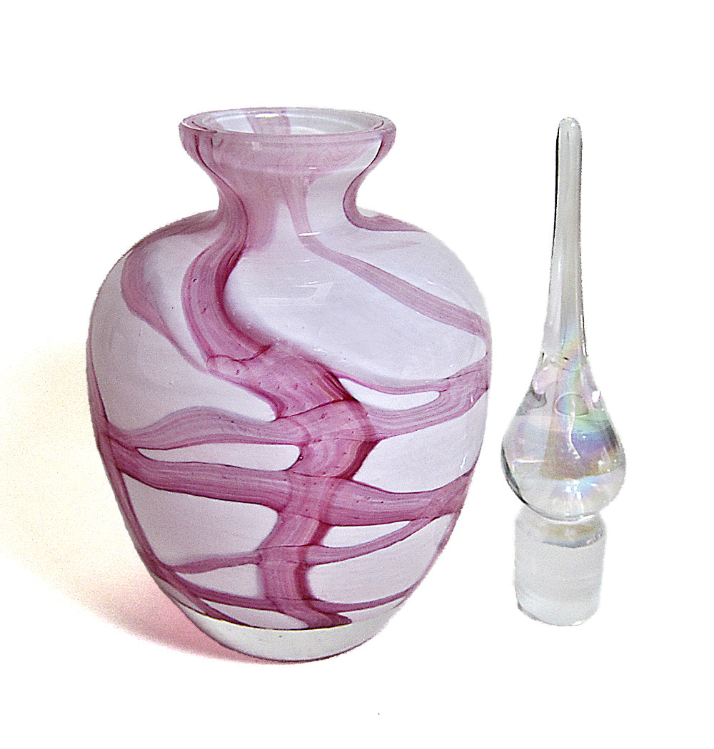 Art Perfume bottle with stopper