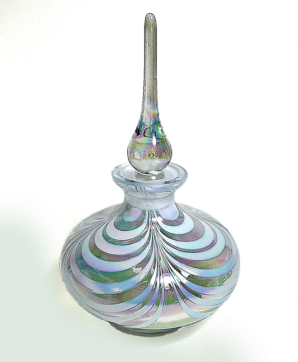 Art perfume bottle with stopper