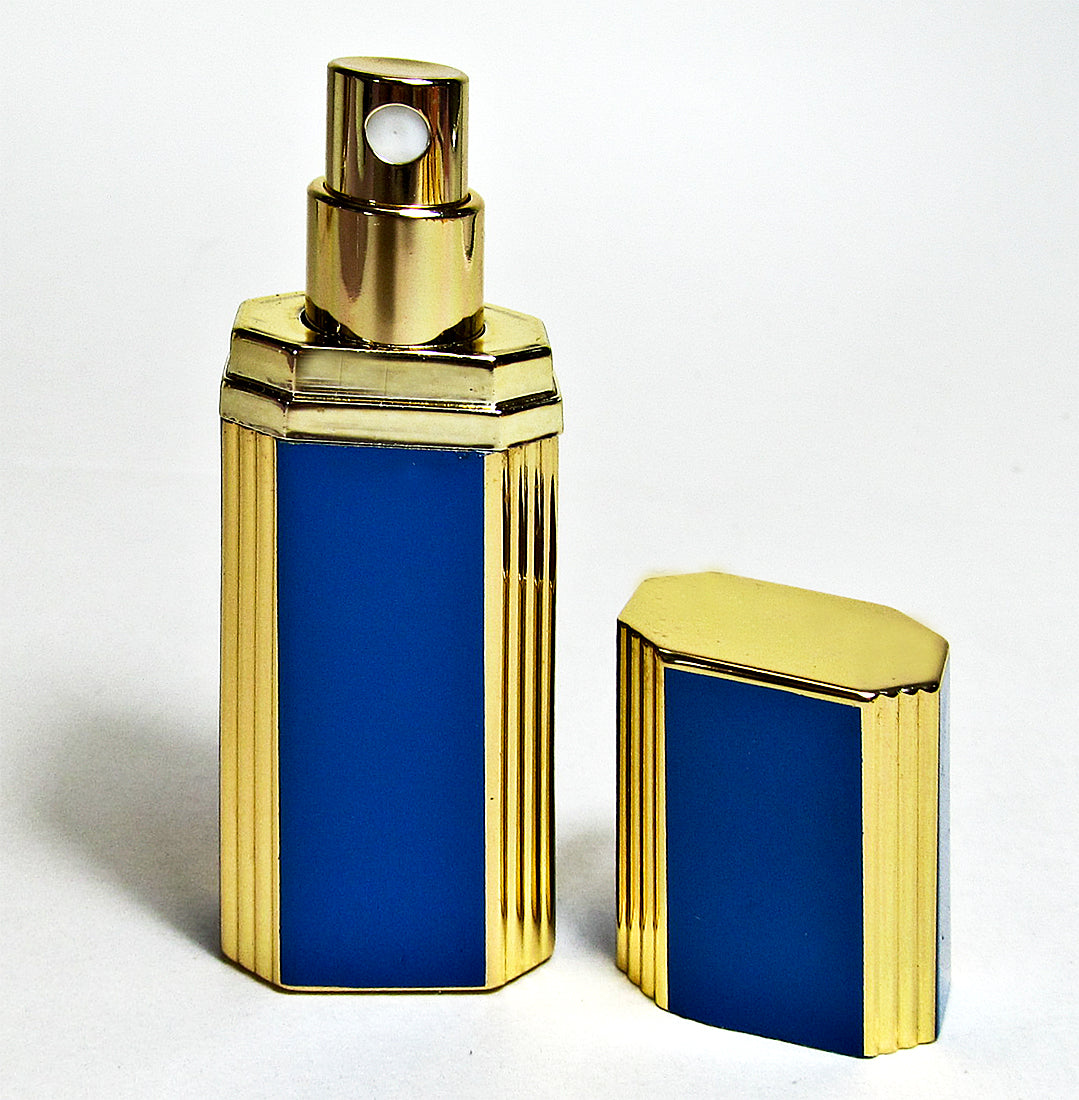 empty fragrance bottle with sprayer