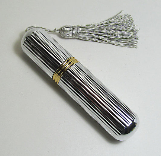 Silver perfume atomizer