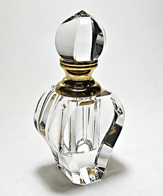 Crystal perfume bottle