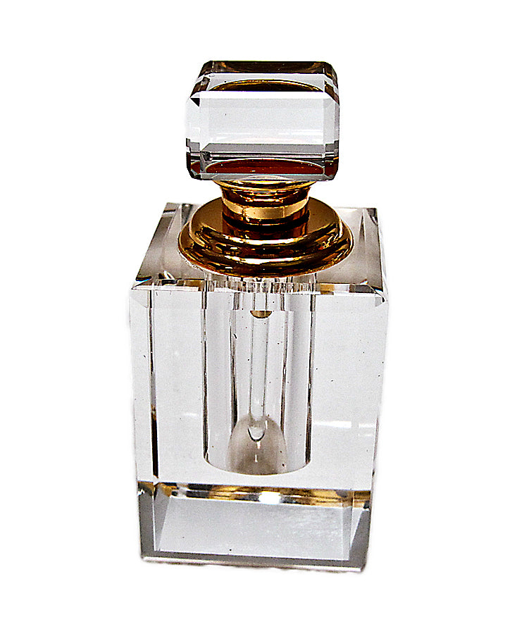 Crystal perfume bottle