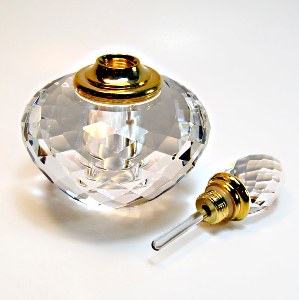 Crystal perfume bottles