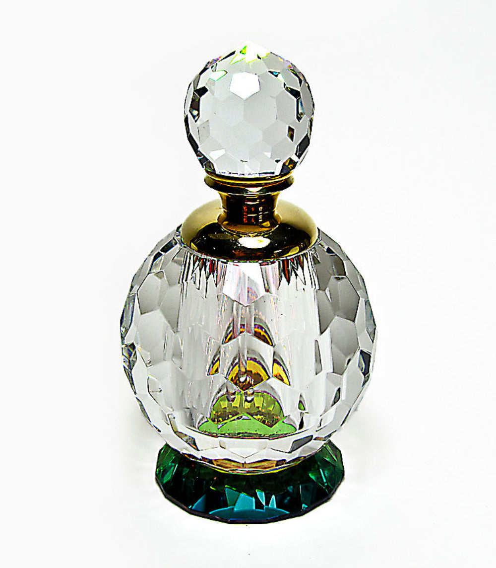 Crystal perfume flacons