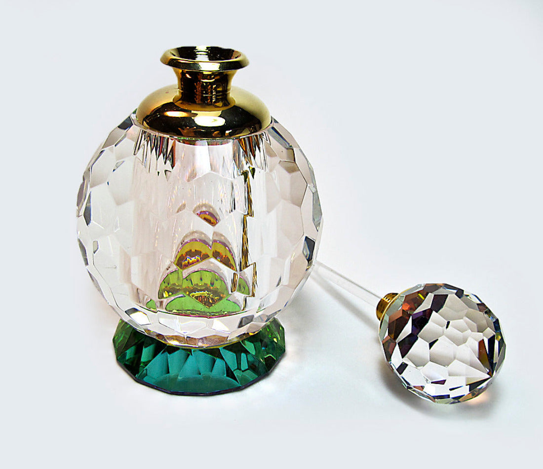 Perfume crystal bottle