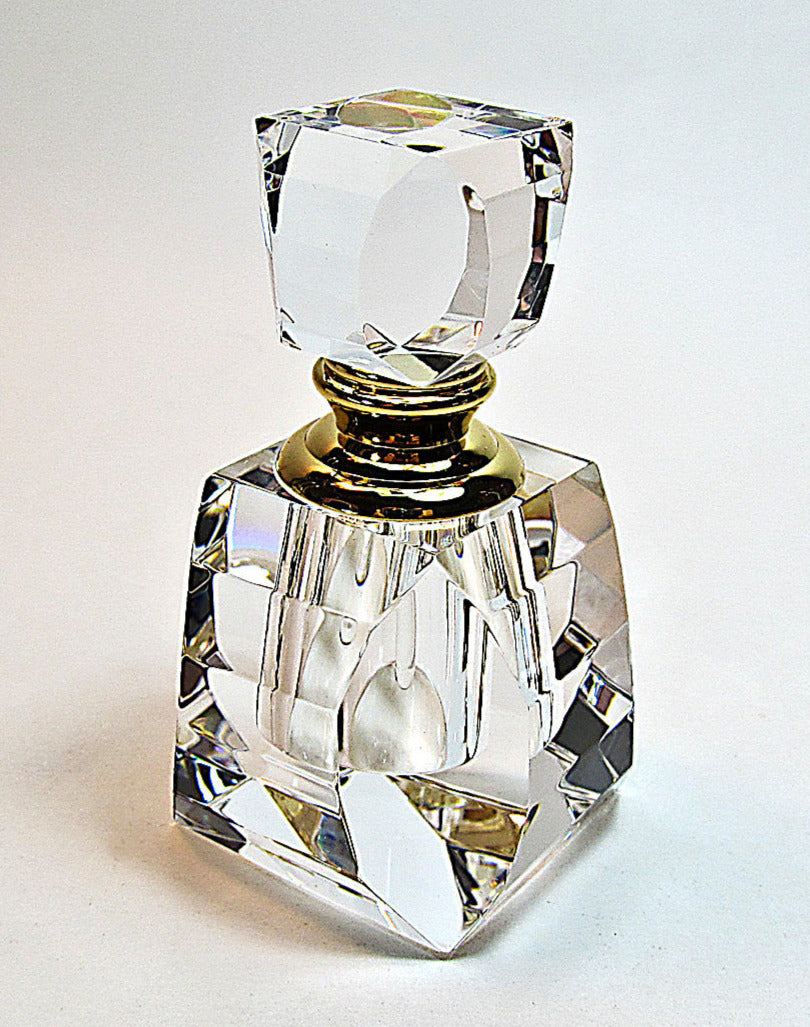 unique crystal perfume bottle