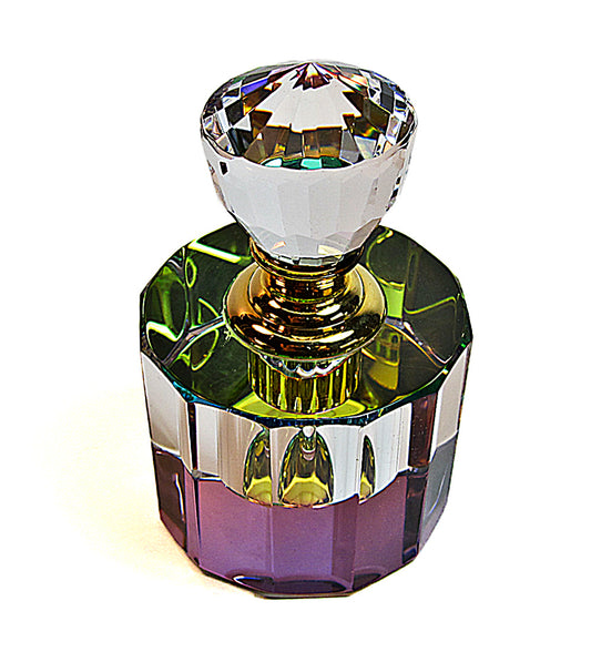 Crystal perfume bottle