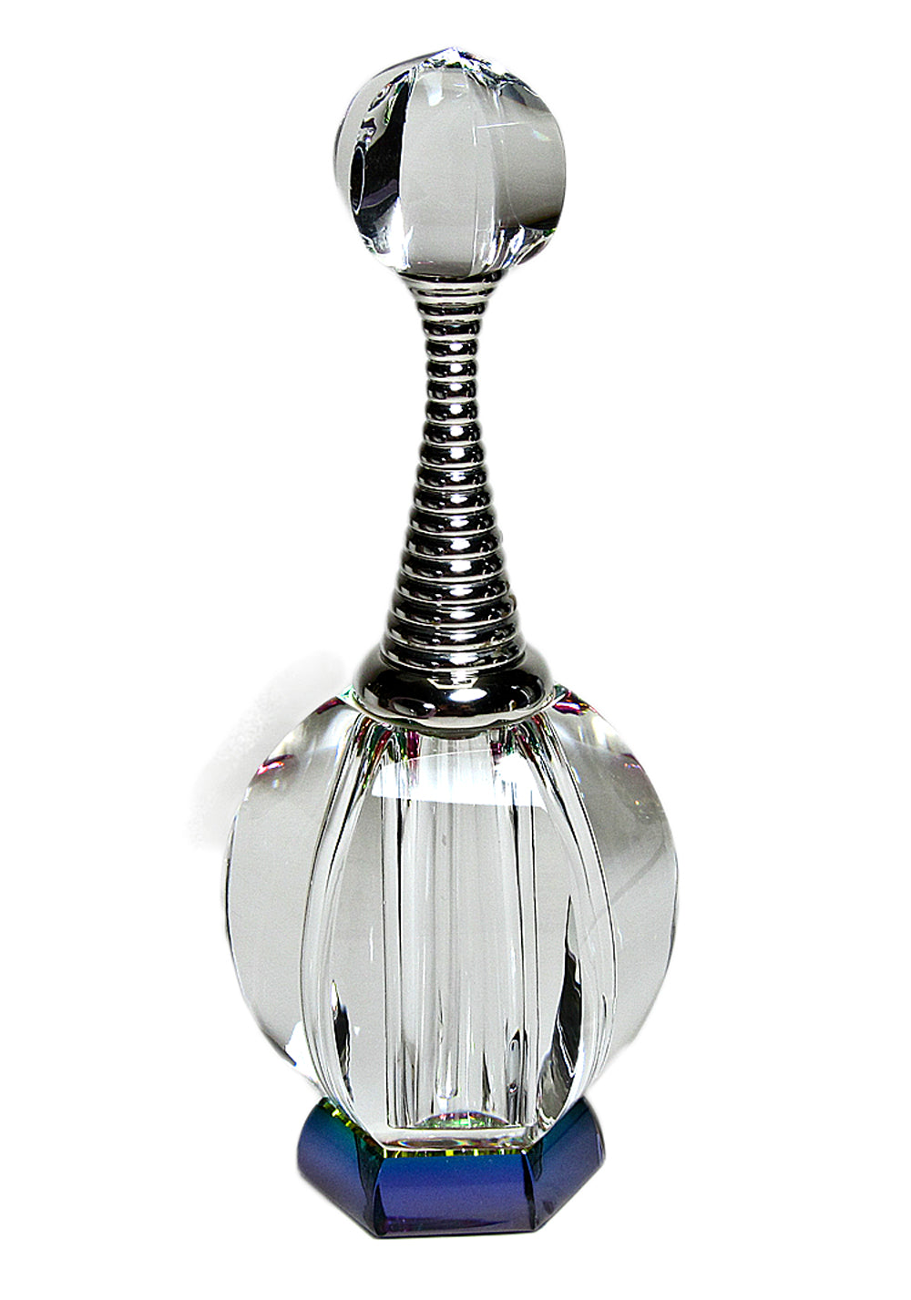 Crystal perfume bottle