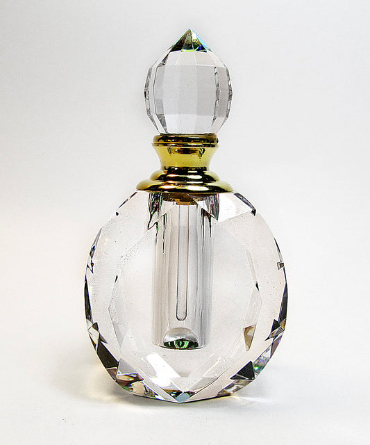 Crystal perfume bottle