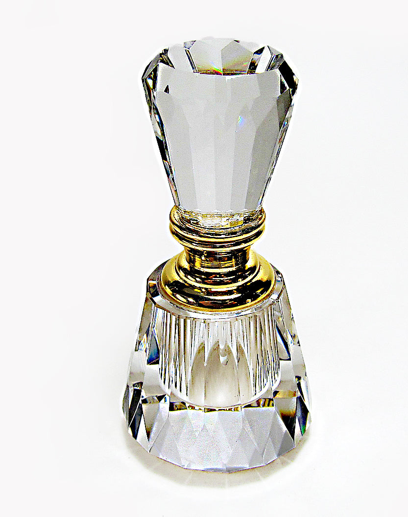 Crystal perfume bottle