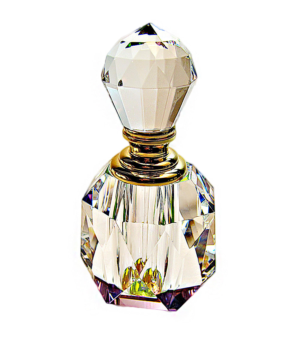refillable crystal perfume bottle