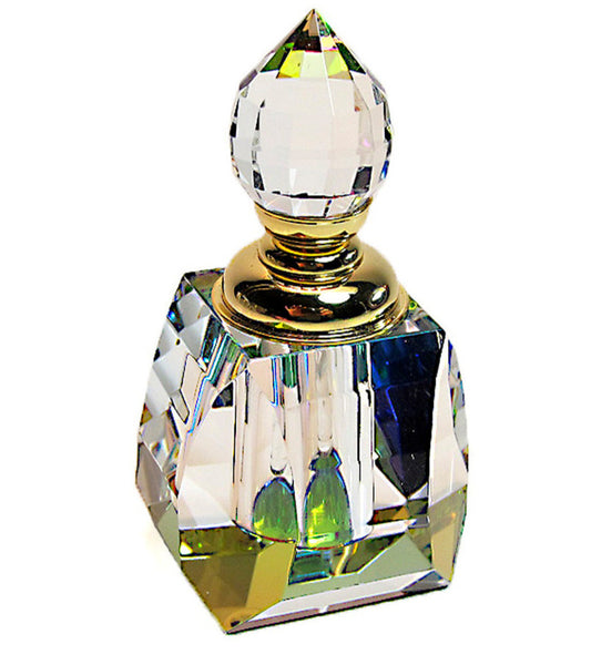 crystal perfume flacon