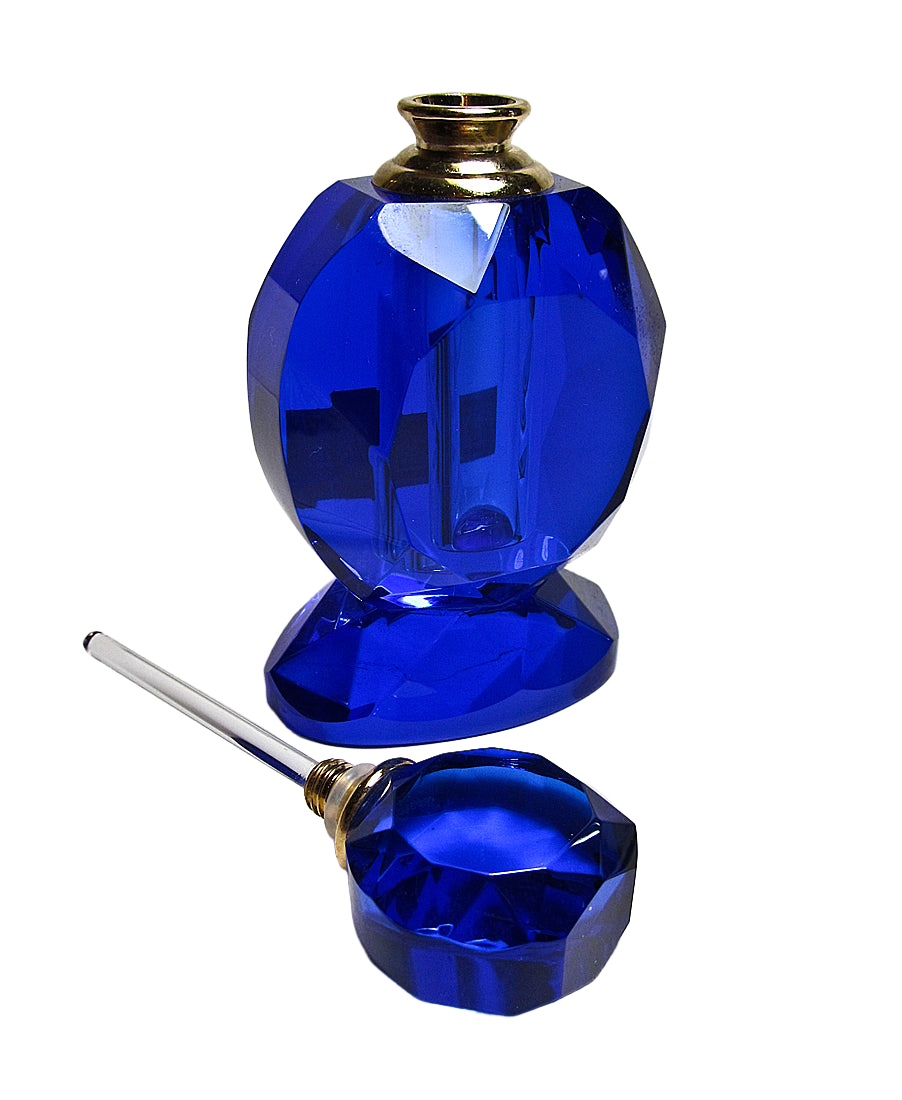 crystal perfume flacon