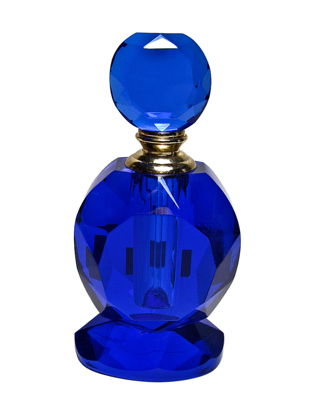 Crystal perfume bottle