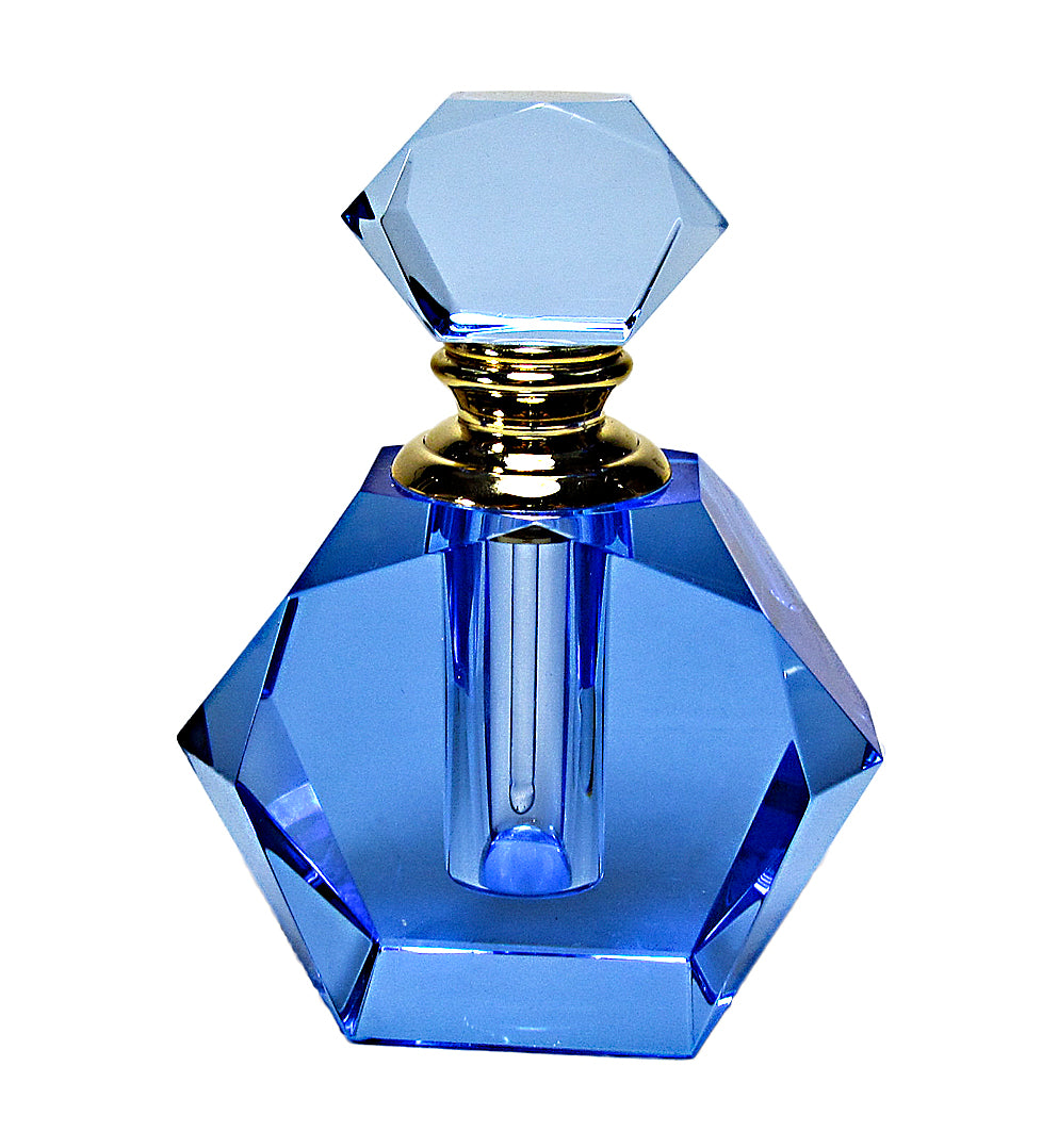 crystal perfume bottle