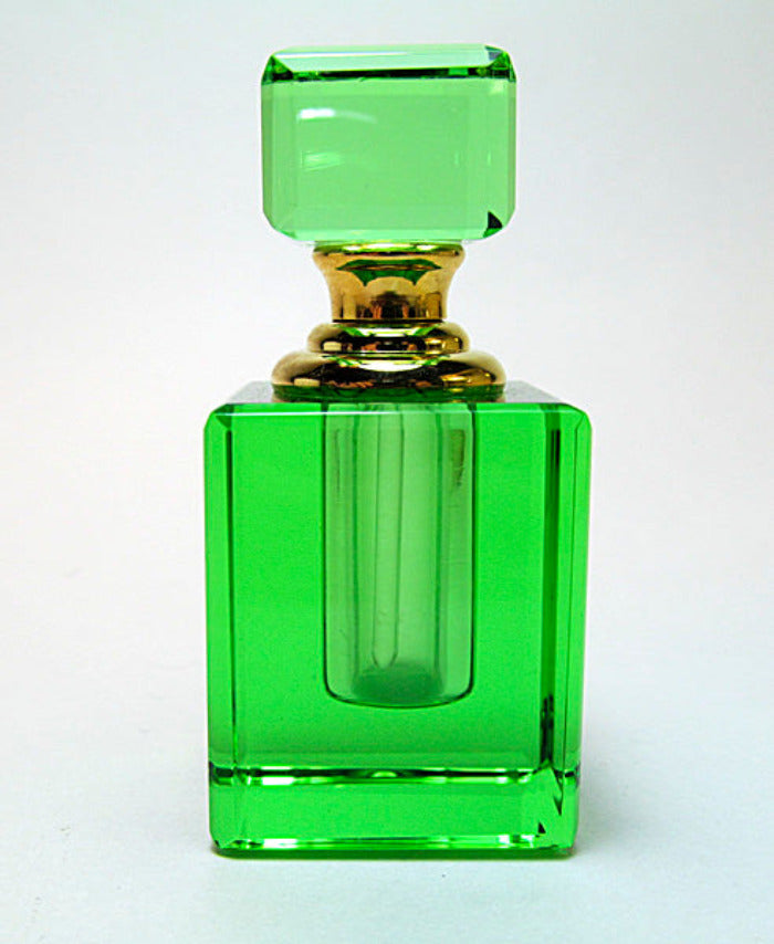 crystal perfume bottle