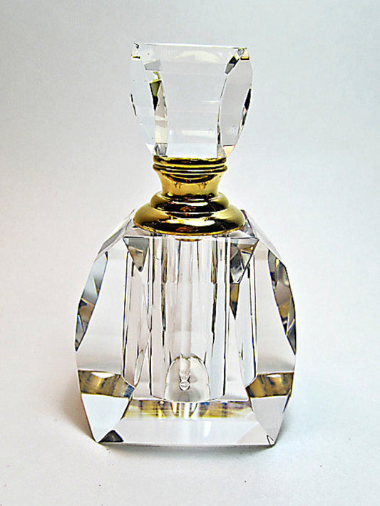 crystal perfume bottle