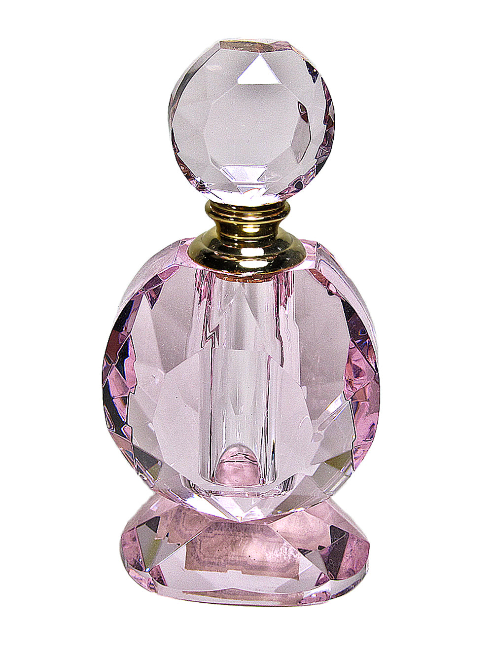 crystal perfume bottle