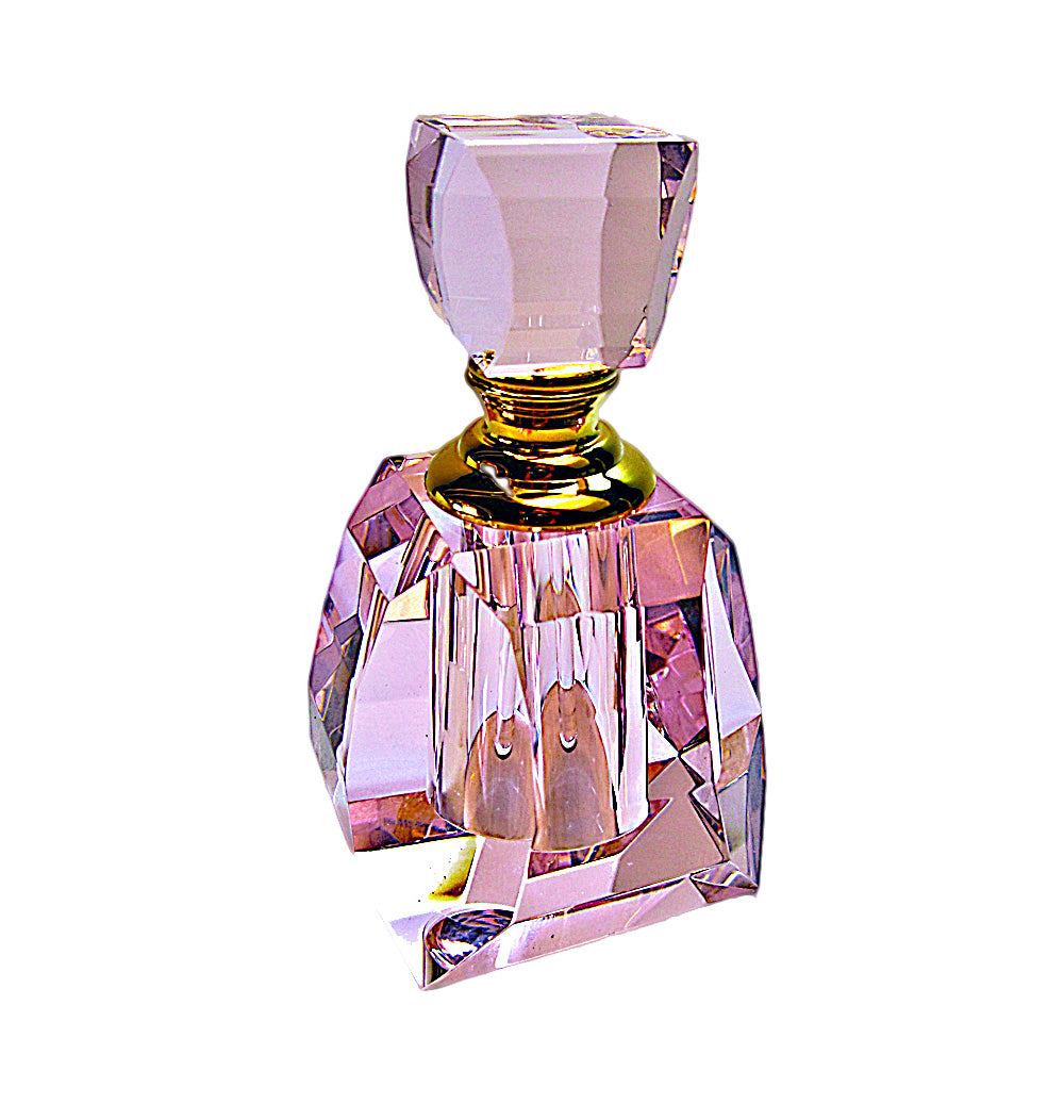 Vintage crystal perfume bottle