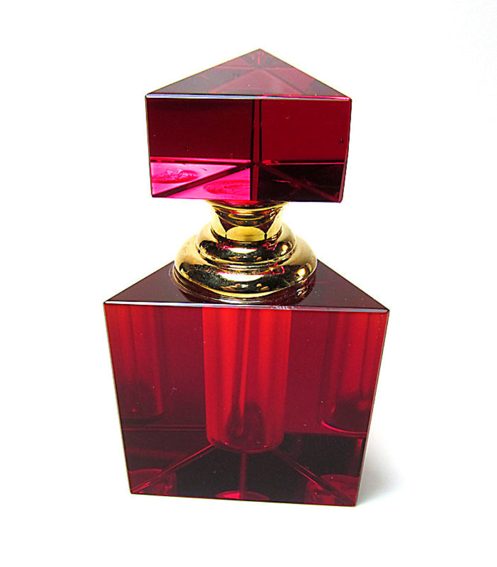 perfume crystal bottle