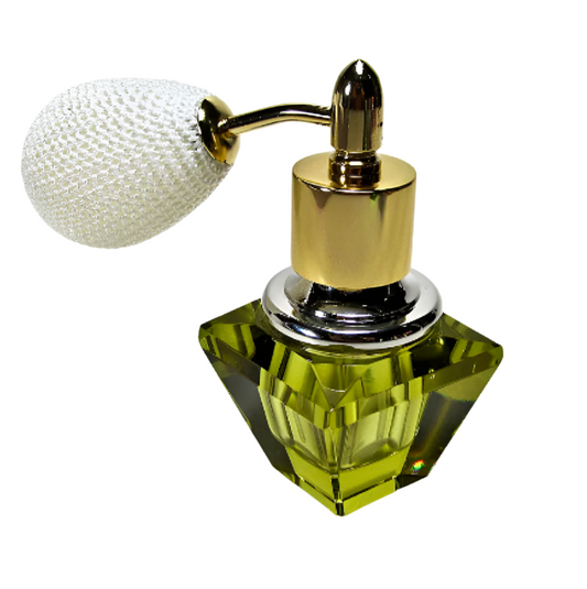 crystal perfume bottle