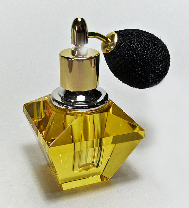 Crystal perfume bottle