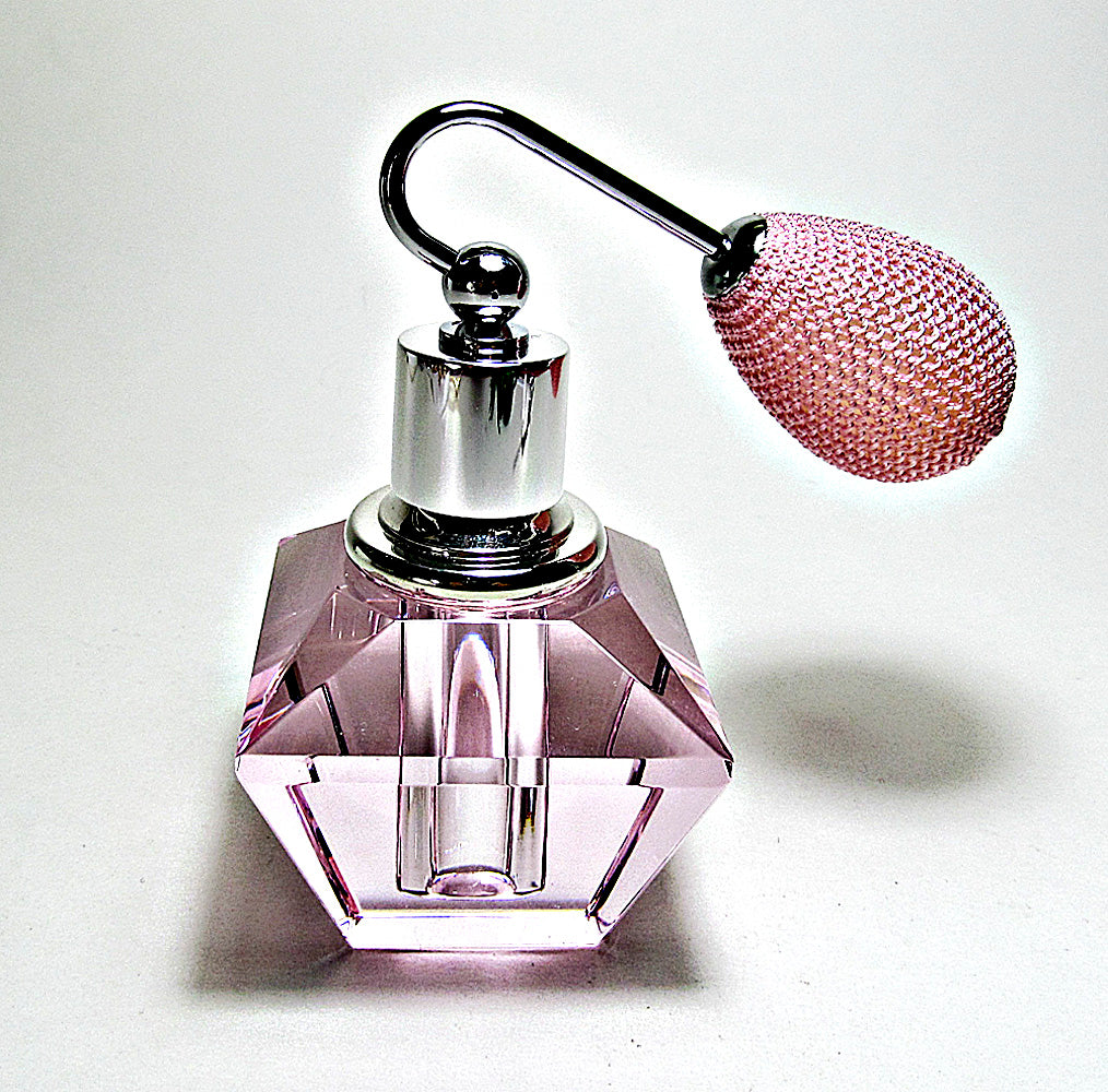 Refillable perfume atomizer bottle