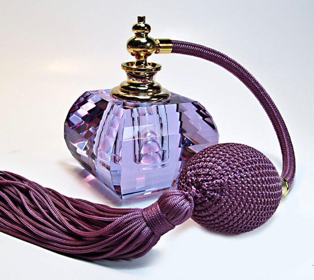CRystal glass perfume bottle