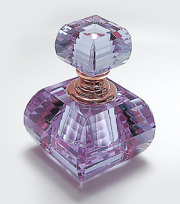 unique crystal perfume bottle
