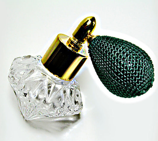 Crystal perfume spray bottle