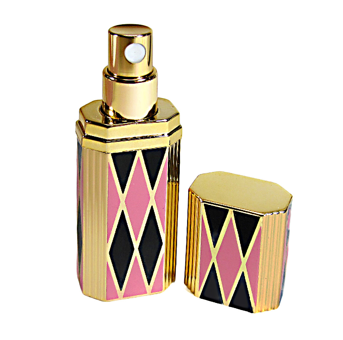 Octagon shape purse perfume atomizer