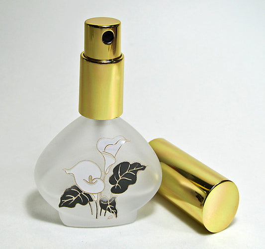 Floral Purse glass perfume bottle