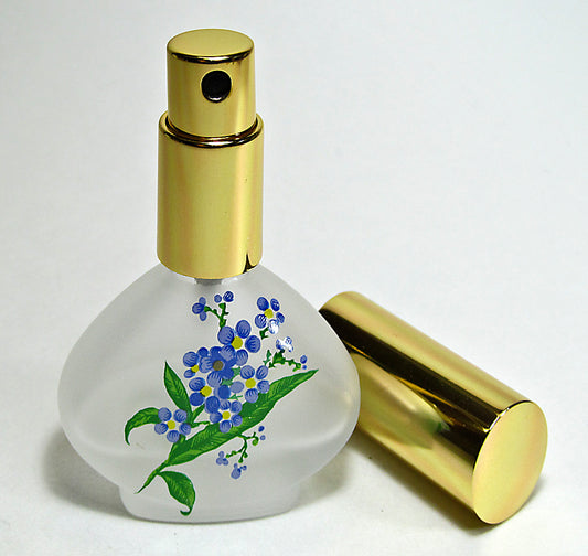 Floral Purse glass perfume bottle