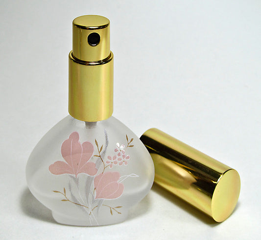 Floral Purse glass perfume bottle